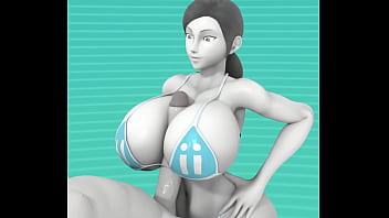 Wii fit female boobjob