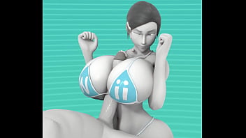 Wii fit female boobjob