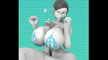 Wii fit female boobjob