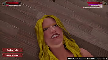 Ruby vs kara {nf3d video game fighting rough sex}