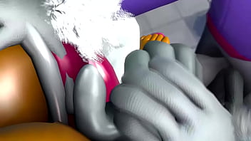 Rogue Gets Fucked By Blaze In The Bathroom thumbnail