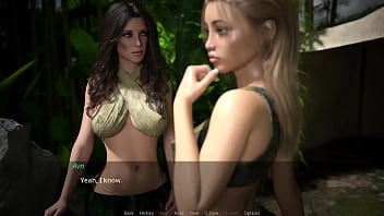 The lust city #41 horny blonde stepsister has a hard time sucking my big white cock