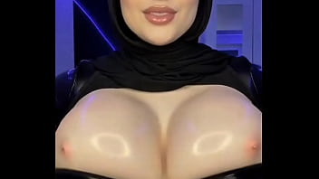 Latex shiny boobs slut gets cum facial
