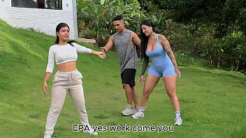 Workout routine ends in hot sex with a tattooed latina part 1 dilan clavijo