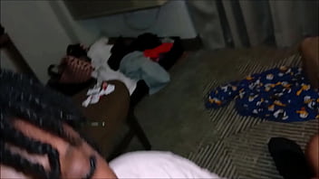 Darkchocolatebarbie sucked a fruit roll up off my dick and made me cum 4 times like a certified throat goat