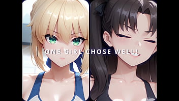 Fate babes black vs white cocks ai