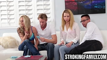 Alina west and stepbro bang as parents film the action