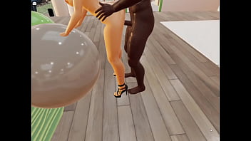 A novinha pediu por um negão na academia e conseguiu