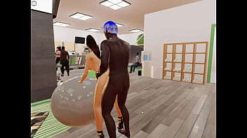 A novinha pediu por um negão na academia e conseguiu