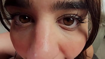 Look into my eyes while i blow your friends #cuck #cheating #latina #femdom #goddess