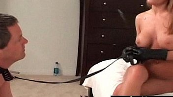 Long white dick roughly fucks her pink pussy 11