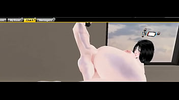 Gaby gozando no pau do fã gostoso