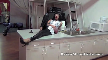 Lick my filthy shoes clean with your worthless tongue goddess porsche sadistic asian mistresses busting balls locking cocks and owning losers worldwide submitting to us is what you deserve