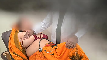 Doctor checking patient and got tempted