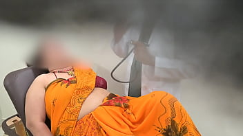 Doctor checking patient and got tempted