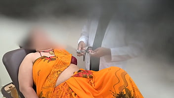 Doctor checking patient and got tempted