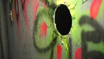 Gloryhole with a nasty wild white girl interracial 17