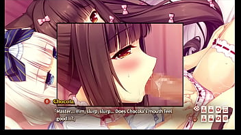 Chocola from nekopara get's smashed