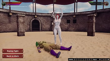 Jennifer vs neri nf3d female sex femdom combat arena