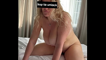 Anal fingering and dildo fucking of my soft pink asshole space boobs with face teaser