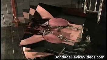 Juggs tightly tied radical bdsm