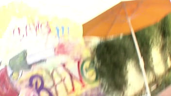 Horny slim teen gets her asshole ripped by huge cock