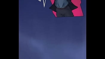 Horny vampires fucked a scared man in a game