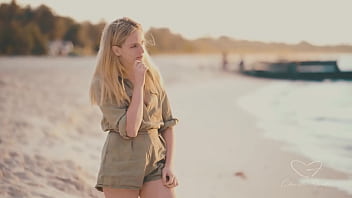 Making out during the beach sunset charlie forde & olive gee make out