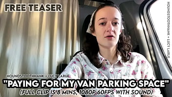 Paying for my van parking space