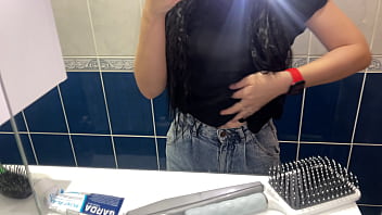 Compilation of public peeing at friends' houses and outdoors pov free