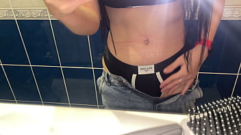 Compilation of public peeing at friends' houses and outdoors pov free