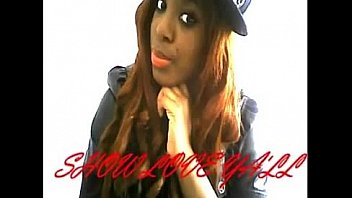 Sexy black girl dances