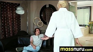 Nuru massage ends with a hot shower fuck 21