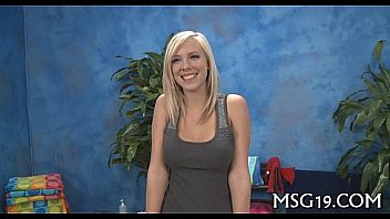 Kinky angel gets pussy massage