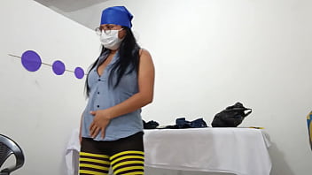 Sexy girl dancing alone strips naked touching her pussy showing everything – hot amateur