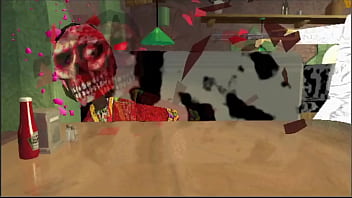 Chef gets pissed off at guy busting all over him