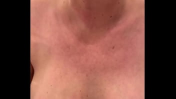 Filled up two glasses by my strong stream pee and next put in my mouth and spitting on my big tits Filled up two glasses by my strong stream pee and next put in my mouth and spitting on my big tits