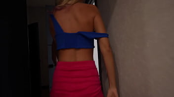 Real life harem walking around the apartment and fucking 2 hot girlfriends