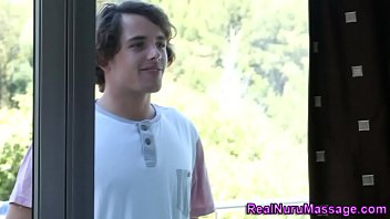 Nuru masseuse pounded