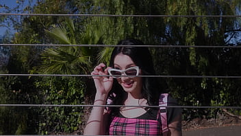 Raven lane utilizes her pussy pounding plan b