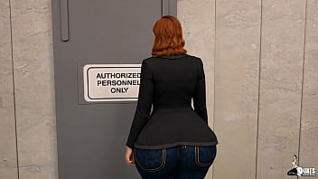 Pawg milf fucks black santa for a prize