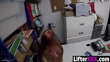 Teen can't produce a receipt and the lp officer decides to take matters into his own hands lifterxxx