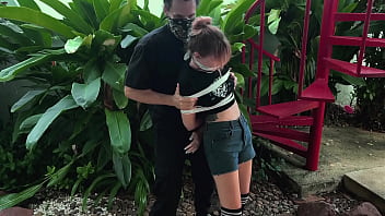 I punish her by tickling her sexy feet
