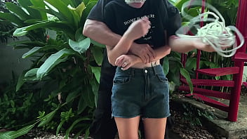 I punish her by tickling her sexy feet