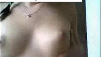 Brunette tape facing cam removes on webcam entertaining through dildo