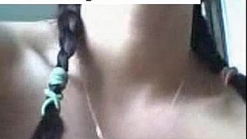 Brunette Tape Facing Cam Removes On Webcam Entertaining Through Dildo thumbnail
