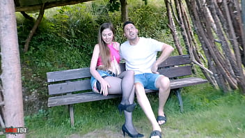 Kevin white makes belgian milf alice maze taste spanish cock and she loves it