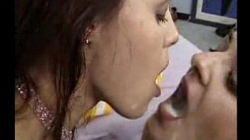 Sperm Swallow And Snowballing With A Spoon thumbnail