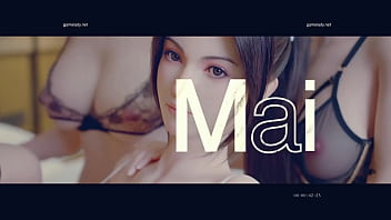 Tifa enjoys reverse cowgirl ride on a huge cock