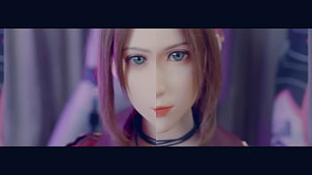 Tifa enjoys reverse cowgirl ride on a huge cock